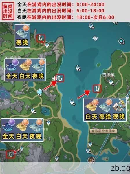 原神璃月钓鱼点全揭秘