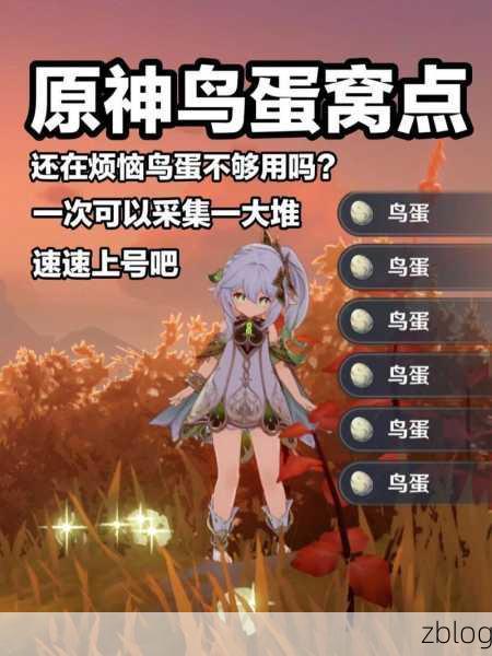 原神,轻松获取鸟蛋烧食谱秘籍