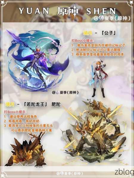 原神 BOSS 全解析,震撼来袭!