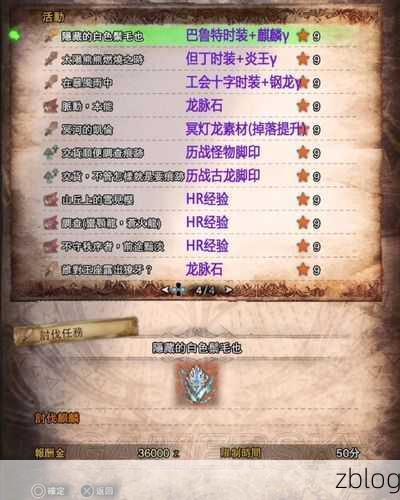 怪物猎人世界活动任务惊人奖励全曝光