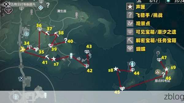 鸣潮探险攻略,揭秘稷延遗址隐藏宝箱的绝密路径