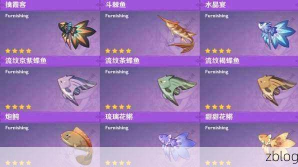 无限暖暖钓鱼图鉴大揭秘,解锁珍稀鱼类,打造专属水族馆!