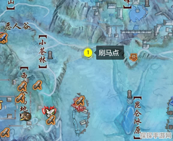 剑网 3 探秘，龙门荒漠绝佳刷马点大揭秘