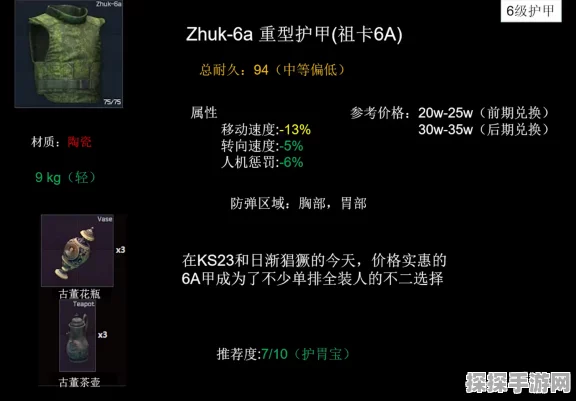 逃离塔科夫护甲与减伤的终极奥秘