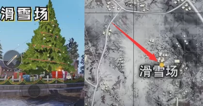 刺激战场雪地地图圣诞树寻宝攻略，解锁节日彩蛋，赢取豪华装备