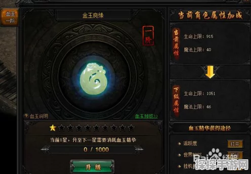 蓝月传奇 2 血玉升级秘籍大揭秘