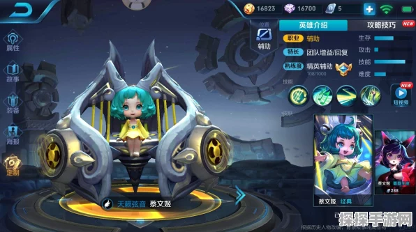 探秘远征将士蔡文姬 超强角色全解析