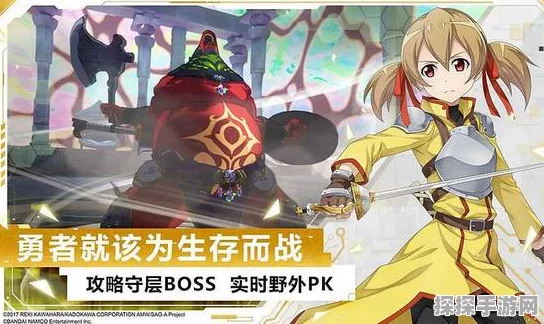 刀剑神域黑衣剑士王牌，揭秘第四层宝箱位置与攻略秘籍