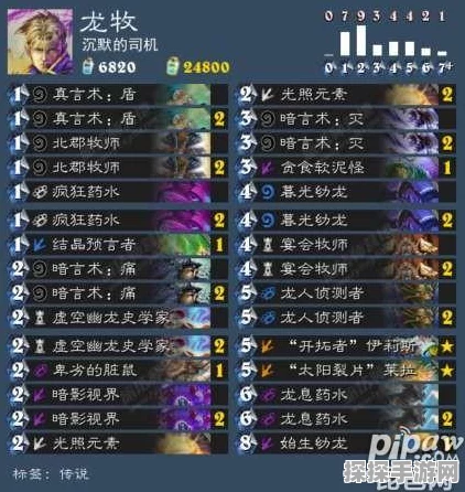 炉石传说外服龙牧卡组大热，牧神天梯登顶秘籍曝光