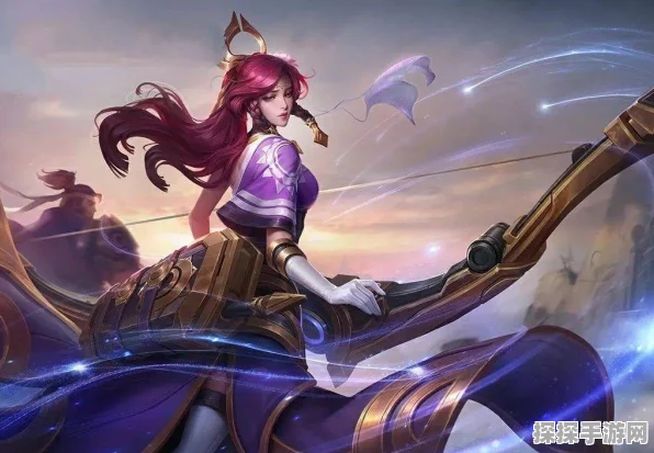 王者荣耀，伽罗舒适表情背后，展现射手之王的魅力与自信