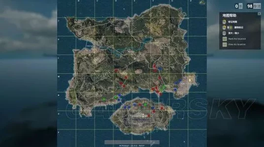 绝地求生刺激战场海岛航线的致胜秘诀