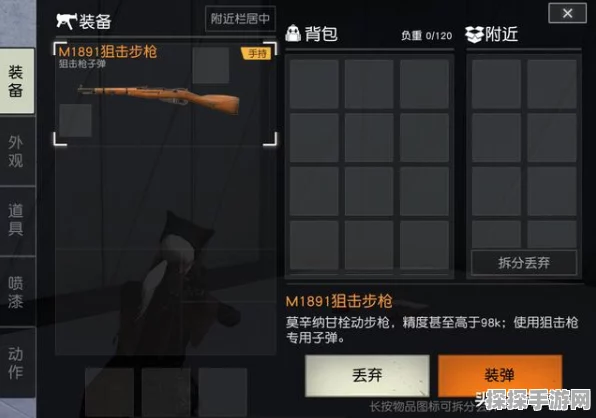 萤火突击莫辛纳甘狙击步枪——战场制敌神器
