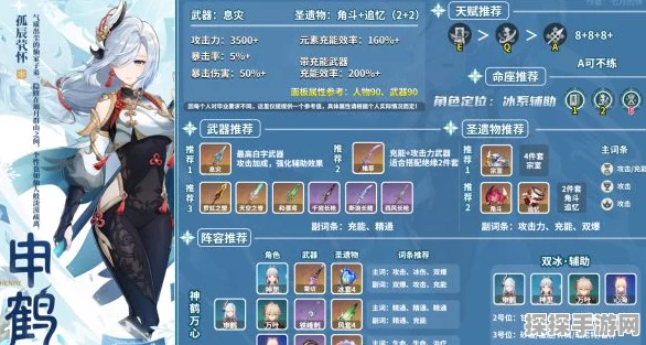 原神申鹤圣遗物的绝佳之选