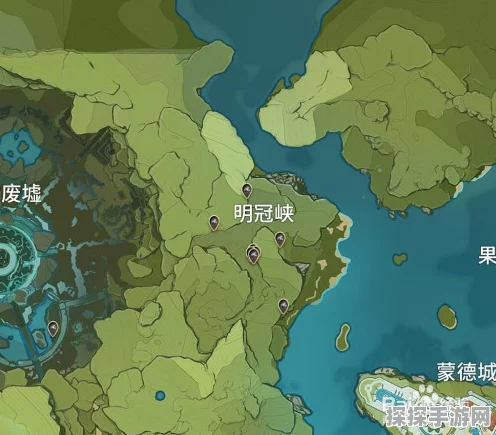 原神寻宝，白铁矿的富集之地