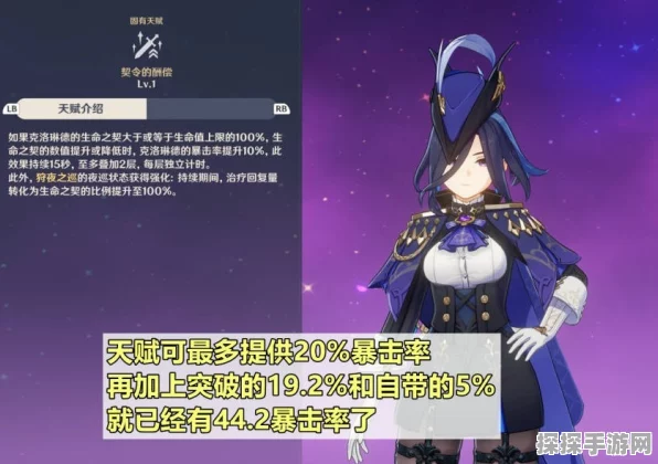 原神，克洛琳德无敌配队秘籍