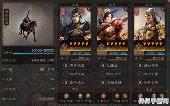 三国志战略版曹仁领衔的无敌阵容大揭秘