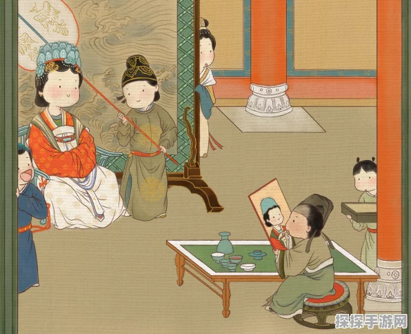 江南百景图，汉宫春晓图中的帝王风华