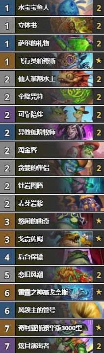 炉石传说标准模式全职业制霸卡组大揭秘